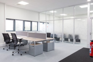 mobilier bureaux open space Descamps Europequip